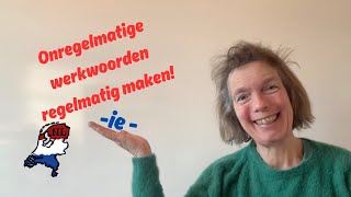 onregelmatige werkwoorden met ie [upl. by Janek]