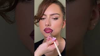 Glazed Ombre Lips Tutorial glossylips liptutorial lipcombo [upl. by Neirual345]