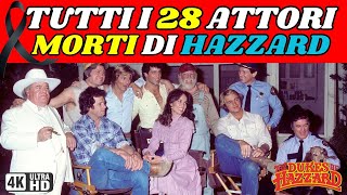 28 Attori Morti di Hazzard Prima e Dopo [upl. by Assedo]