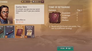 How to use points correct in Westland survival how to undo state points using Tome of retraining [upl. by Sawyer]