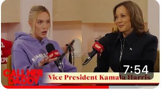 Degenerate Kamala on Call Her Daddy Podcast So Much of a Candidate for Women [upl. by Oryaj]