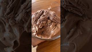 3ingredient chocolate mousse ready in 15 [upl. by Ycnahc]