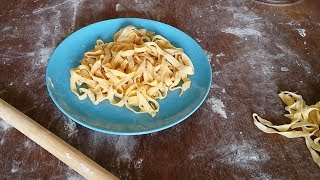 How to make Italian Tagliatelle Pasta [upl. by Dianne462]