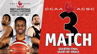 CCAAmbb2023 Match 3  George Brown vs Capilano [upl. by Tade]