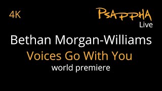 Bethan Morgan Williams  Voices Go With You world premiere Psappha commission [upl. by Rehpotsirc792]