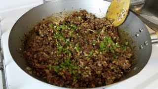 ማማዬ Ethiopian Food  How to Make Dulet Lebleb  የዱለት ለብለብ አሰራር [upl. by Anawk]