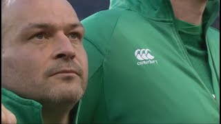 National Anthems  Ireland vs England 6N Rd1 2019 [upl. by Nail]