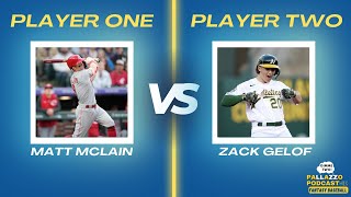 MATT MCLAIN OR ZACK GELOF 2024 FANTASY BASEBALL DRAFT PREP  fantasybaseballadvice [upl. by Ailisec]