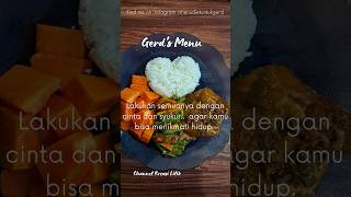 Gerds Menu ayampanggang gerd food healthyfood shorts kemiri shortvideo loveyourself love [upl. by Agretha]