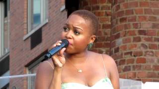 Chrisette Michele Epiphany Rockefeller Park NYC 62911 [upl. by Sset189]