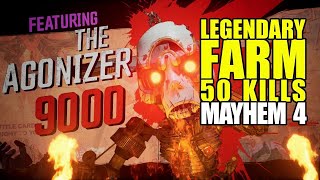 Borderlands 3 Agonizer 9000 legendary Farm Test [upl. by Byrne]