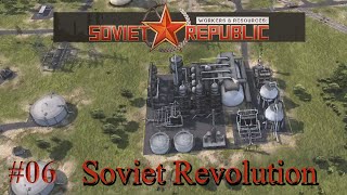 Oil Refinery Bitumen And Fuel  Workers amp Resources Soviet Republic 06 [upl. by Pauli41]