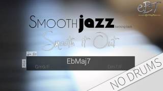 Smooth Jazz Backing Track in G Minor  120 bpm NO DRUMS [upl. by Ahcim]