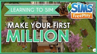 Learning to Sim Make Millions of Simoleons Selling Real Estate  The Sims Freeplay [upl. by Jarrow]