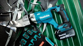 NEW Makita 18V 13mm Offset Metal Shear DJS132 [upl. by Yecats]