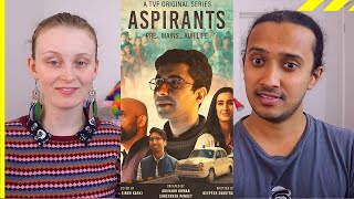 TVFs ASPIRANTS Trailer REACTION [upl. by Strage]