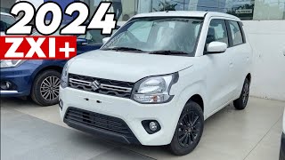 WAGON R 2024 ZXI PLUS TOP MODEL ₹81 Lakh ❤️ MARUTI SUZUKI WAGONR ZXI PLUS 2024 WHITE COLOUR 🔥 [upl. by Laws698]