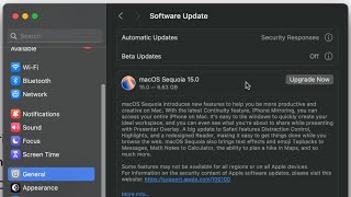 Update Mac Studio to macOS Sequoia  Download amp Install [upl. by Murvyn]