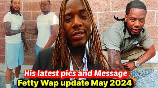 Fetty Wap Latest Prison Pictures and Message to His Fans [upl. by Moclam599]