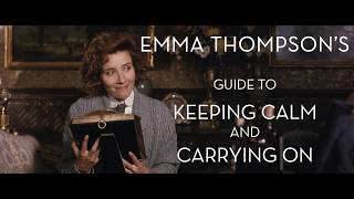 Emma Thompsons Guide to Keeping Calm amp Carrying On [upl. by Farra]