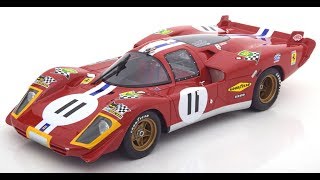 Modelissimo CMR Ferrari 512S No11 Le Mans 1970 [upl. by Sontag268]