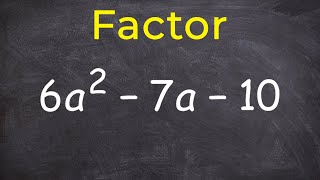 Factoring practice  Learn how to factor  Step by step math instruction [upl. by Ced]