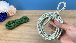 The Two Simple Ways To Coil A Rope  The PROPER Way To Coil Rope [upl. by Yirinec]