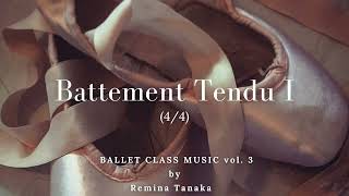 Battement Tendu I 44  Ballet Class Music vol 3 [upl. by Goldy394]