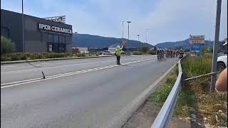 BRUTTISSIMO INCIDENTE AL GIRO DELLA LUNIGIANA 2024 [upl. by Nyasuh138]