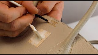 Restoring a £10000 Hermés Birkin ASMR [upl. by Burke506]