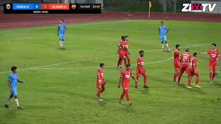 HIGHLIGHTS  GOMBAK FA vs SELANGOR FC [upl. by Ailelc]