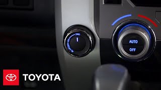 2014 Tundra HowTo On Demand 4 Wheel Drive  Toyota [upl. by Drofnas]