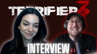 Terrifier 3 Interview With Lauren LaVera [upl. by Meer]