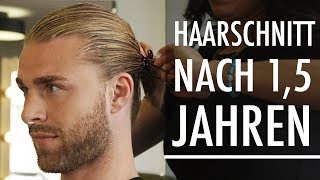 HAARE SCHNEIDEN nach 15 Jahren ● HAARSCHNITT nach 15 Jahren  DANIEL KORTE [upl. by Pentheam]