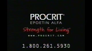 Procrit Epoetin Alfa 2001 [upl. by Vorfeld]