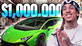 I Spent 1M in Lamborghini Young Adz DBlock Europe [upl. by Franek]