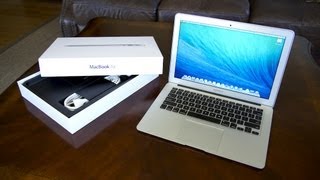 2013 MacBook Air Unboxing amp Performance Review 13 inch [upl. by Louls]