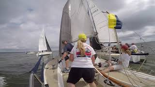 Annapolis Labor Day Regatta Race 1 Start on J30 Susie Q [upl. by Lienhard]