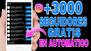 😱🔥MILES de SEGUIDORES REALES en INSTAGRAM✅ LA MEJOR WEB🔥 para tener seguidores gratis [upl. by Hallett]