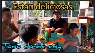 EL DIA DE LA DESPENSA DONDE EDY TAMBIEN DISFRUTAMOS DE UNAS DELICIOSA PAPITA FRITAS [upl. by Suoivatra]