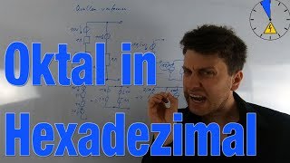 Oktal in Hexadezimal umwandeln  Zahlensysteme  Elektrotechnik in 5 Minuten [upl. by Hidie]