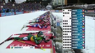 Biathlon  quotNové Město 2018quot  Massenstart Damen  Mass Start Women [upl. by Eirrahs]