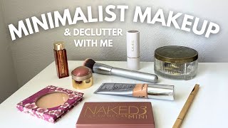 Minimalist Makeup Collection amp Declutter [upl. by Oguh]