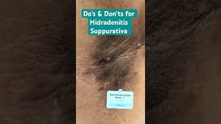 Do’s and Don’ts for managing Hidradenitis Suppurativa HS Dermatologist in Punjab Dr Ashima Goel [upl. by Piscatelli883]