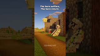 The hero returns 😢 minecraft memes [upl. by Atiekal]