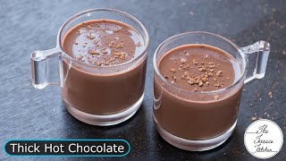 Yummy Hot Chocolate Recipe I Perfect Thick Hot Chocolate Recipe  The Terrace Kitchen [upl. by Shivers350]