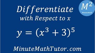 Differentiate with respect to x yx335 [upl. by Cherish]