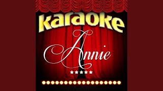 NYC In the Style of Annie Karaoke Version [upl. by Edie]