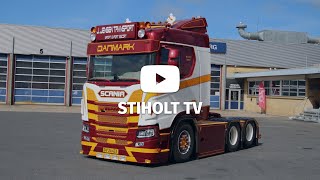 OPBYGNING Scania 560 R til J Jensen Transport [upl. by Zonnya]