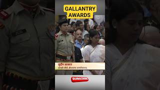 GALLANTRY AWARDS Sudip Sarkar BSF Posthumous indianarmy army indianarmedforces viral armystatus [upl. by Artamas729]